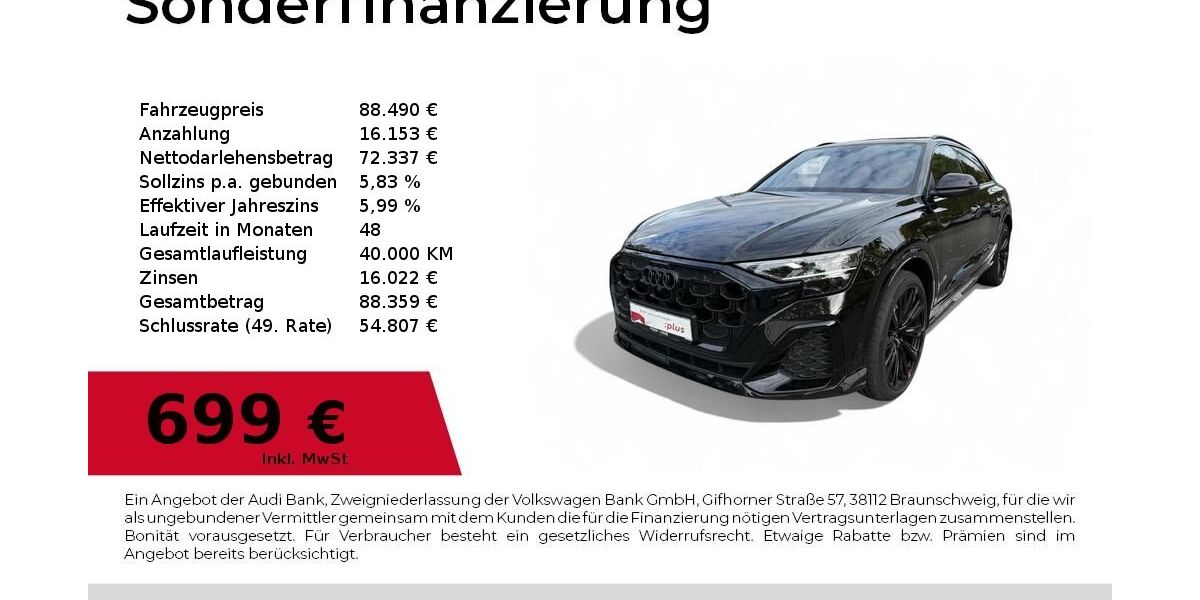 Audi Q8 28.961 km 87.890 &euro; Dessau-Roßlau 06844