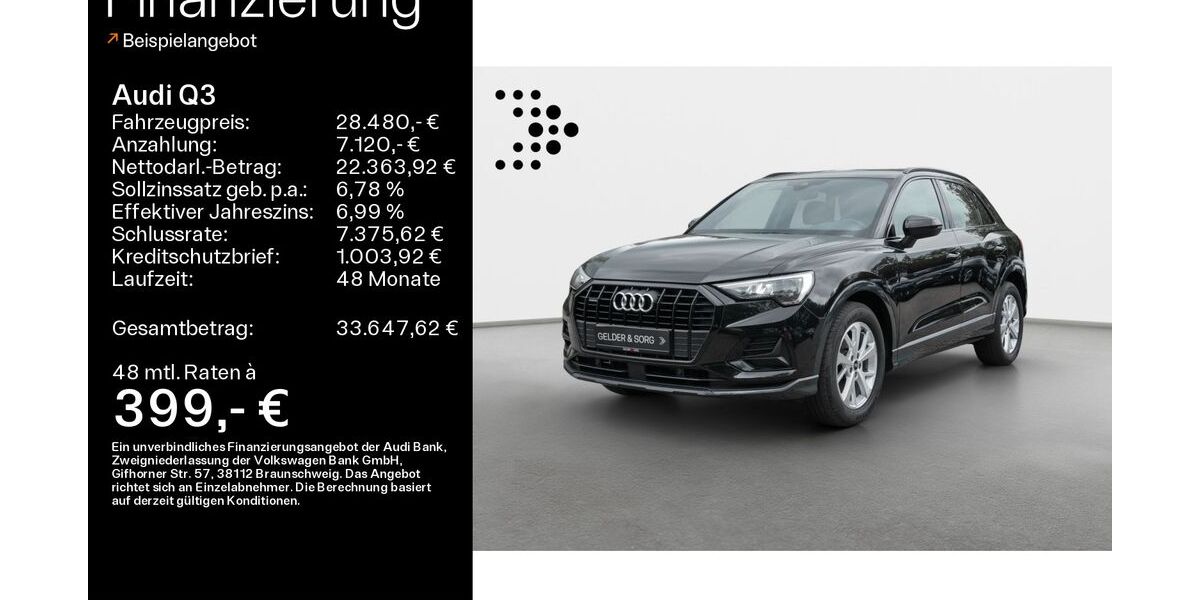 Audi Q3 53.137 km 28.480 &euro; Ebern 96106