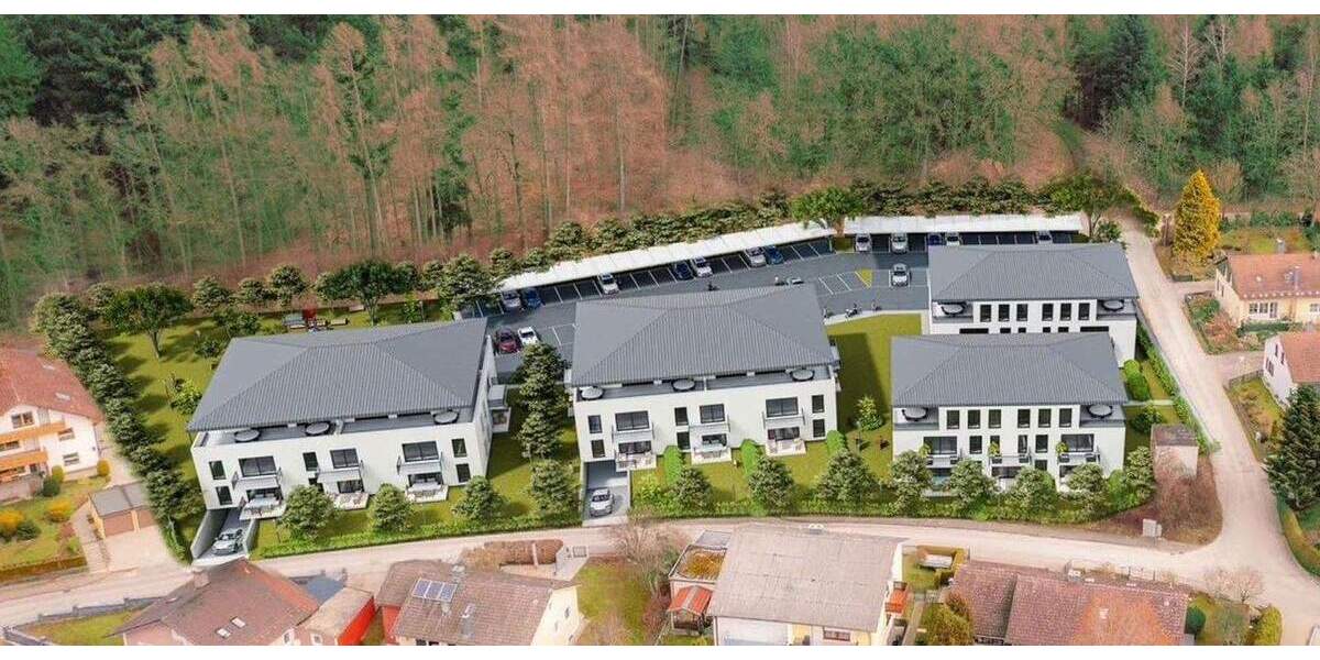 Etagenwohnung Bad Griesbach im Rottal Griesbach - 2 Zimmer, 73 m&sup2;, 800&euro; | Angebot:24840238