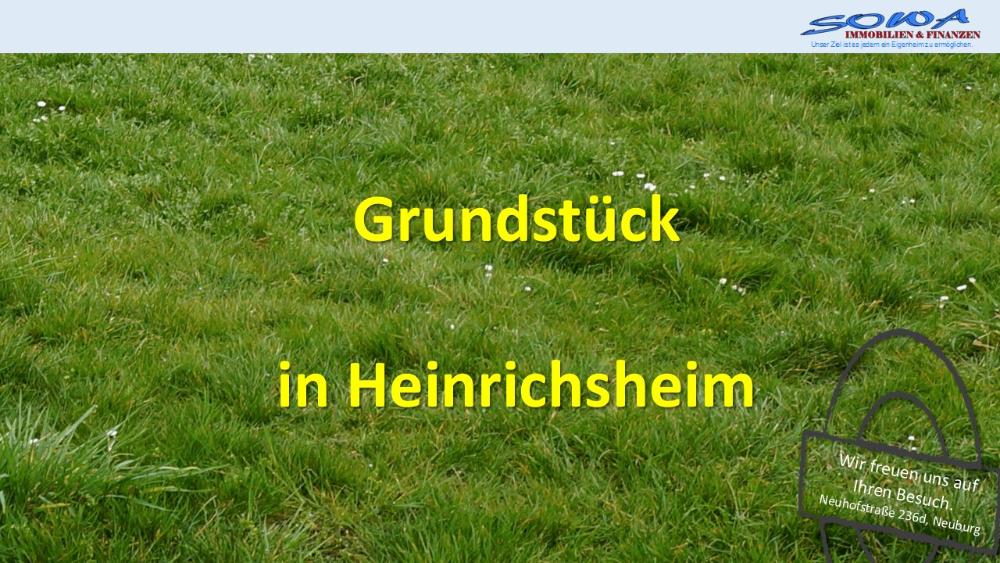 Attraktives Baugrundstück in Neuburg - Heinrichsheim - Ein Objekt von SOWA Immobilien & Finanzen Ihrem Immobilienprofi vor Ort - Grundstück Neuburg | Angebot:27302464