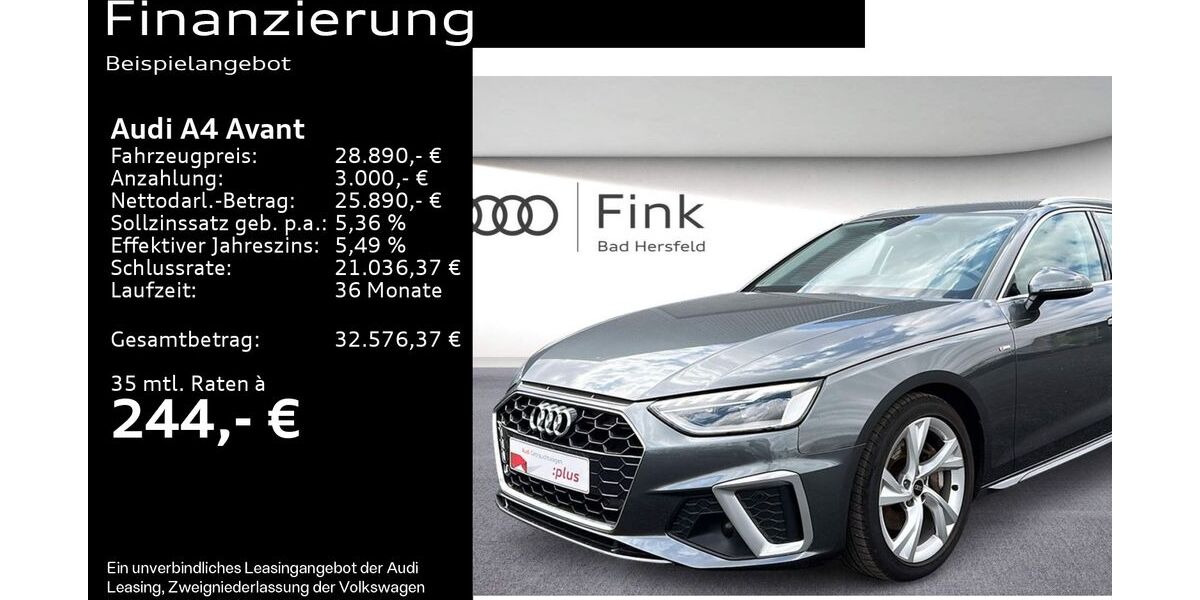 Audi A4 38.900 km 28.890 &euro; Bad Hersfeld 36251