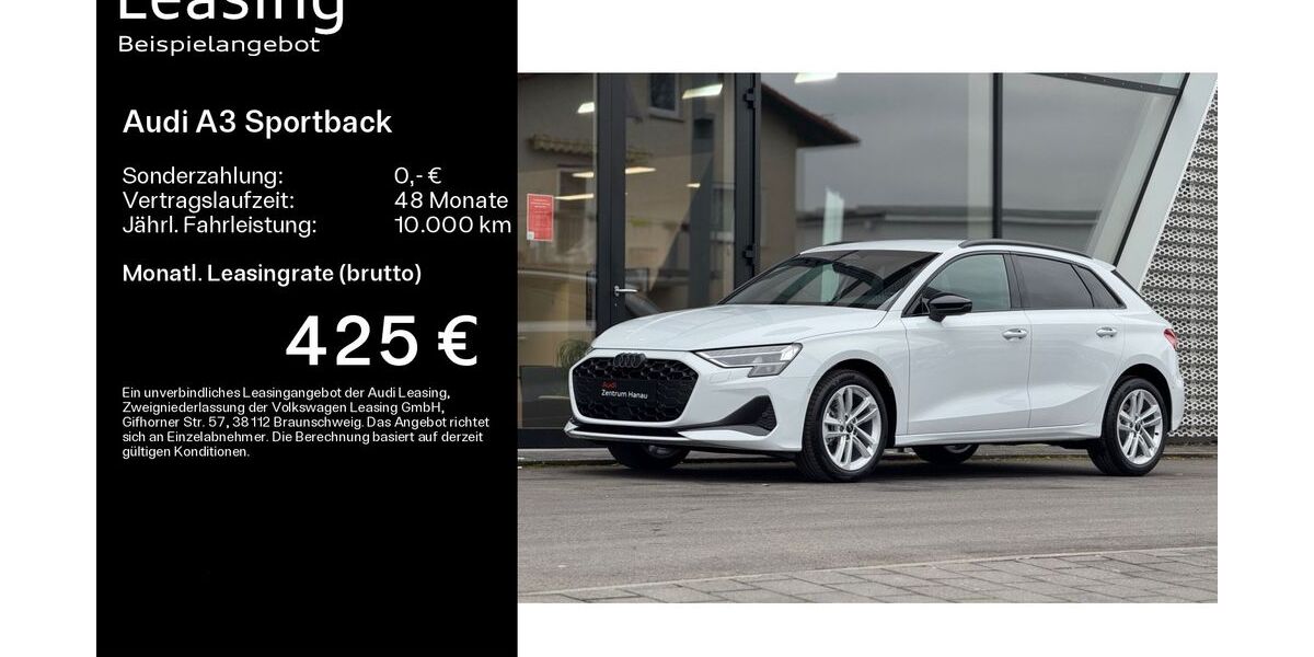 Audi A3 2.900 km 34.720 &euro; Hanau 63452