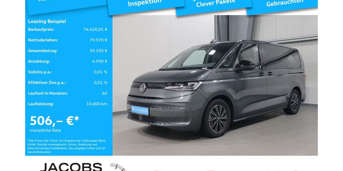 VW T7 Multivan 9.990 km 73.920 € Aachen 52078