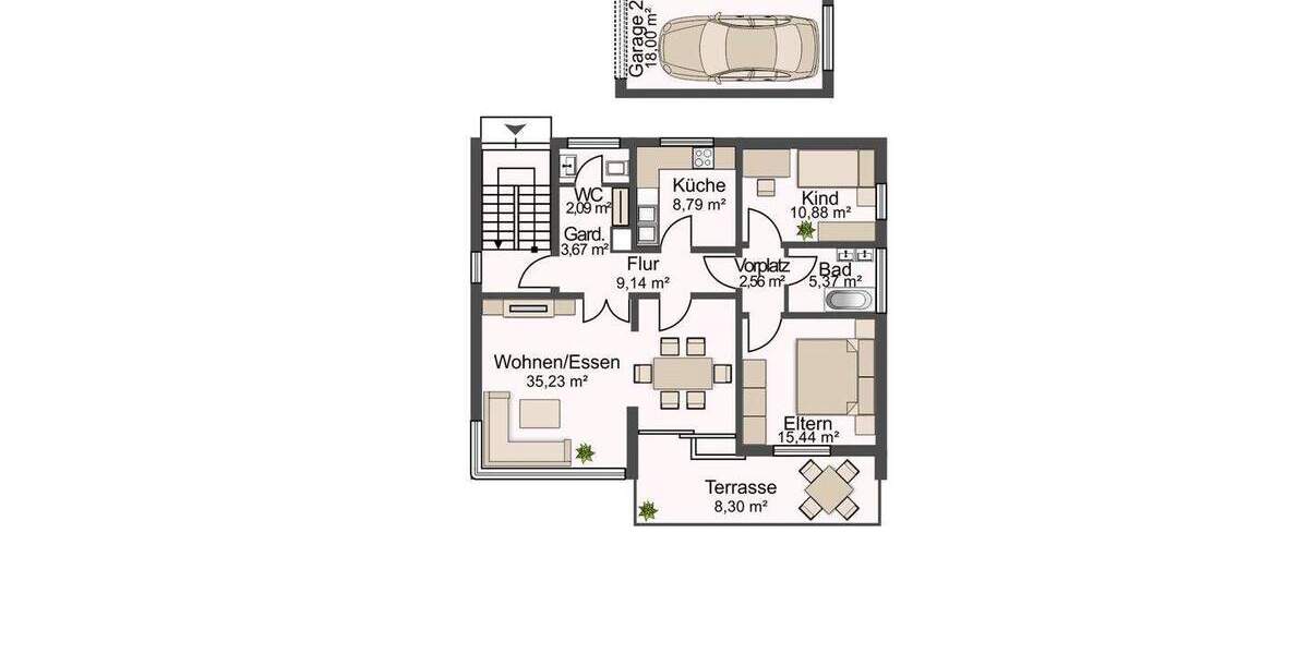 Gepflegtes Dreifamilienhaus in Welzheim zu verkaufen 9 zimmer