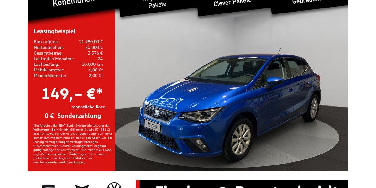 Seat Ibiza 16.355 km 21.980 &euro; Lohmar 53797