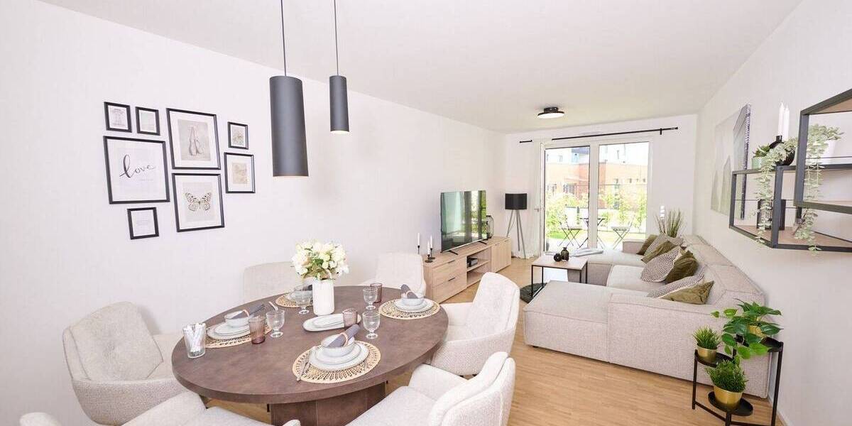 Etagenwohnung Hannover Bemerode - 3 Zimmer, 100 m&sup2;, 471.000&euro; | Angebot:25772378