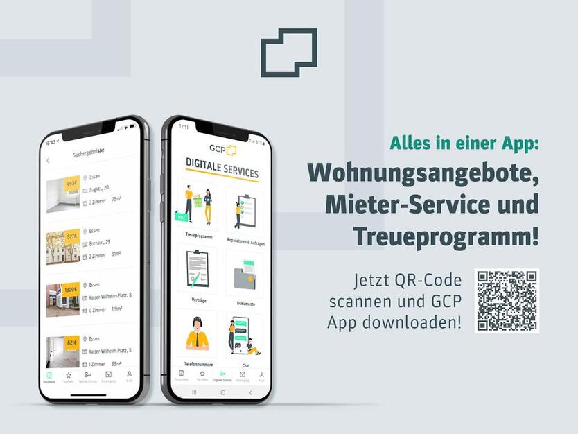Wohnglück trifft auf Idylle - 2-Zimmer-EG-Wohnung mit Balkon in Neuruppin zu vermieten!