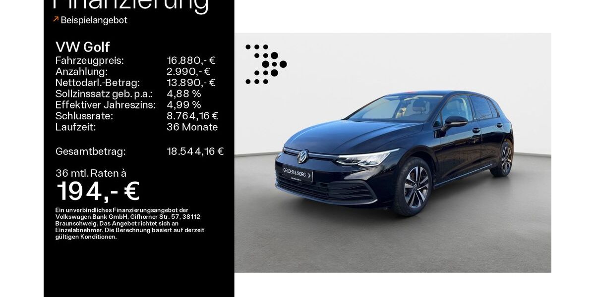 VW Golf 66.990 km 15.780 &euro; Ebern 96106