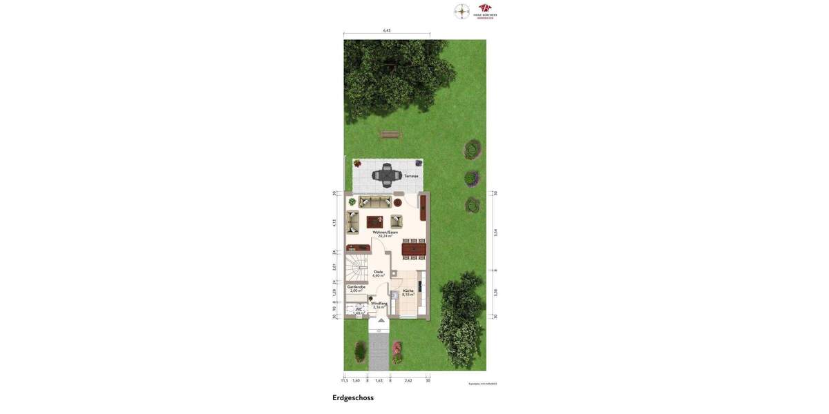 Reihenendhaus Taufkirchen Am Wald - 5 Zimmer, 130 m&sup2;, 875.000&euro; | Angebot:25700262