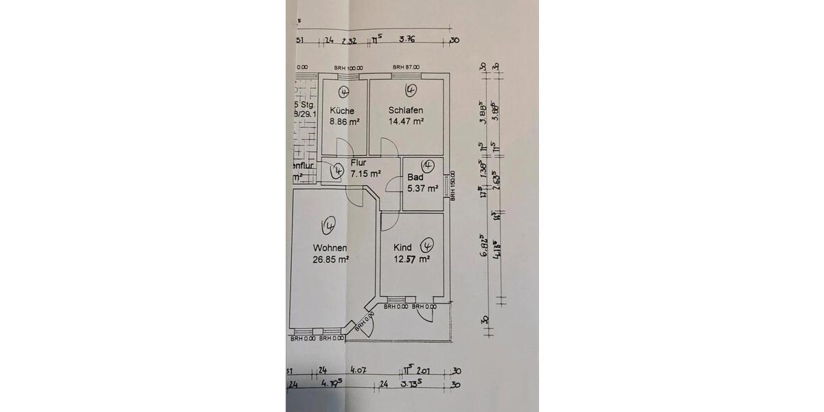Etagenwohnung Sehnde - 3 Zimmer, 79 m&sup2;, 240.000&euro; | Angebot:27029103