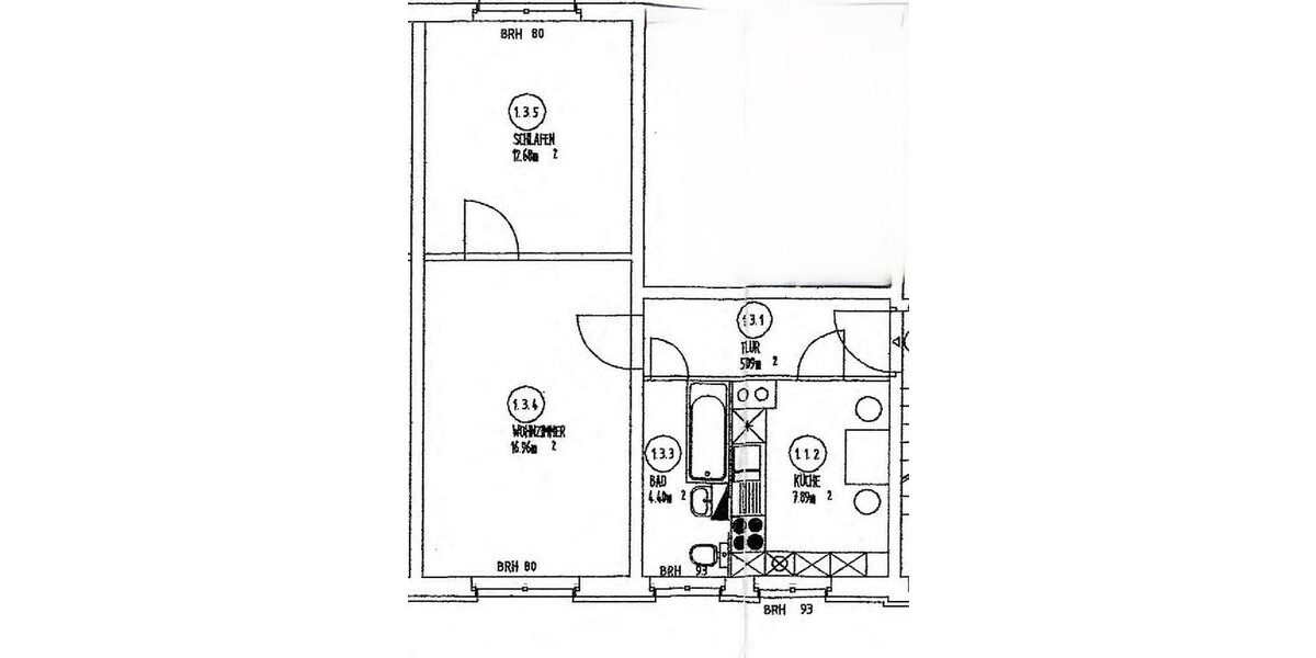 Johannstadt: 2-Zimmer-Wohnung mit Tageslichtbad - Etagenwohnung Dresden Pirnaische Vorstadt | Angebot:26994065