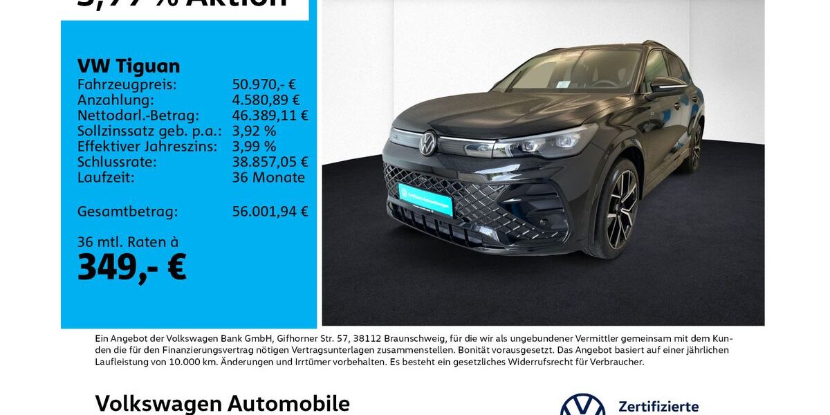 VW Tiguan 5.195 km 50.970 &euro; Leipzig 04277