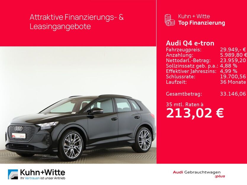 Audi Q4 e-tron 123.697 km 29.949 € Seevetal 21217