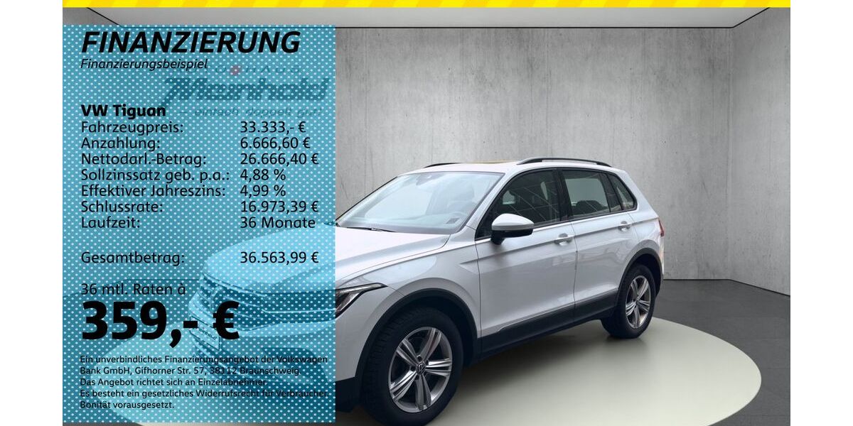 VW Tiguan 64.500 km 33.333 &euro; Auerbach/Rebesgrün 08209