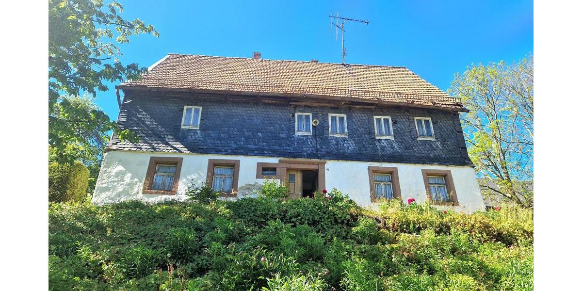 Sanierungsbedürftiges Fachwerkhaus in ruhiger Südhanglage! - Bauernhaus, Landhaus Lichtenau Garnsdorf | Angebot:20201268