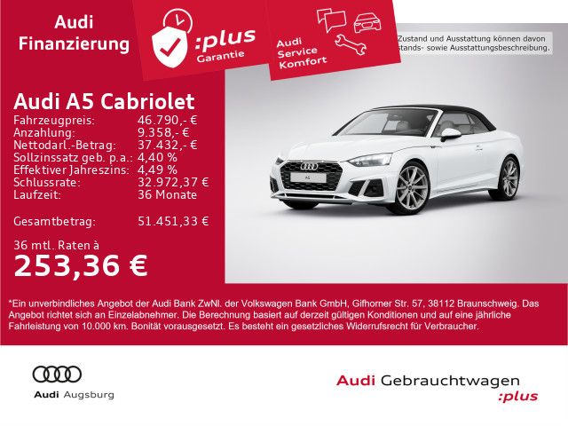 Audi A5 4.854 km 45.780 € Gersthofen 86368