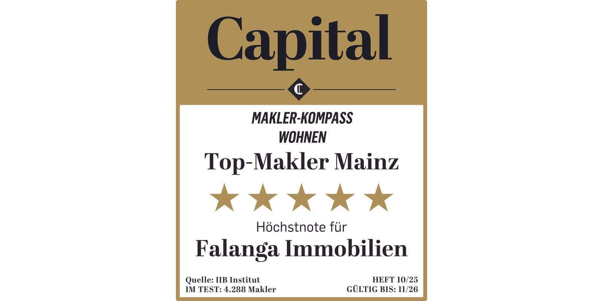 Etagenwohnung Wiesbaden Mainz-Kostheim - 3 Zimmer, 74 m&sup2;, 1.184&euro; | Angebot:24676428