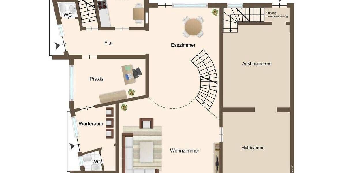 Einfamilienhaus Schloß Holte-Stukenbrock Stukenbrock - 9 Zimmer, 201 m&sup2;, 469.000&euro; | Angebot:26844090