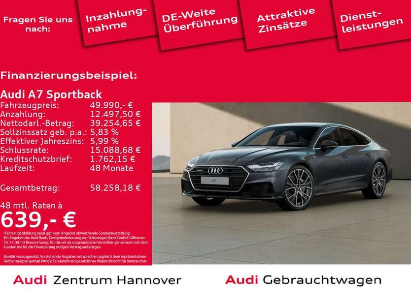 Audi A7 48.798 km 49.990 € Hannover 30179