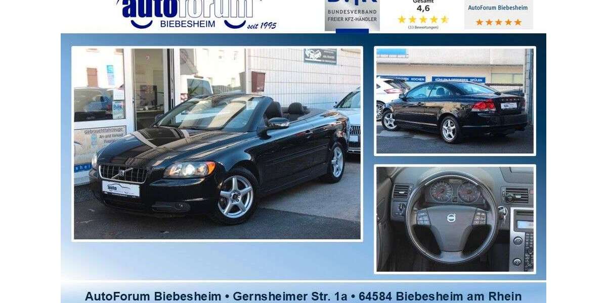 Volvo C70 111.500 km 10.999 € Biebesheim am Rhein 64584