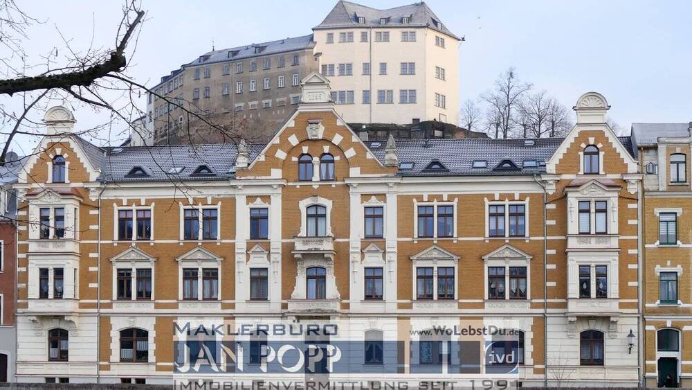 Etagenwohnung Greiz - 2 Zimmer, 36 m&sup2;, 31.000&euro; | Angebot:19292104