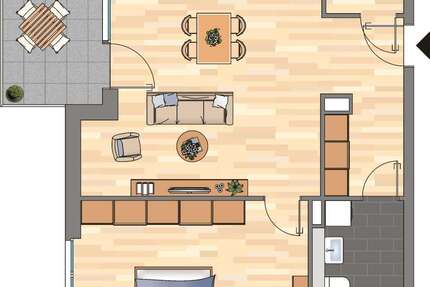 Wohnung zum Mieten in Bonn 1.079 € 67.71 m² 2 zimmer