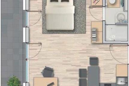 Wohnung Garching bei München - 1 Zimmer, 35 m&sup2;, 1.190&euro; | Angebot:26014459