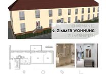 Neue Zwei Zimmer Wohnung mit Balkon