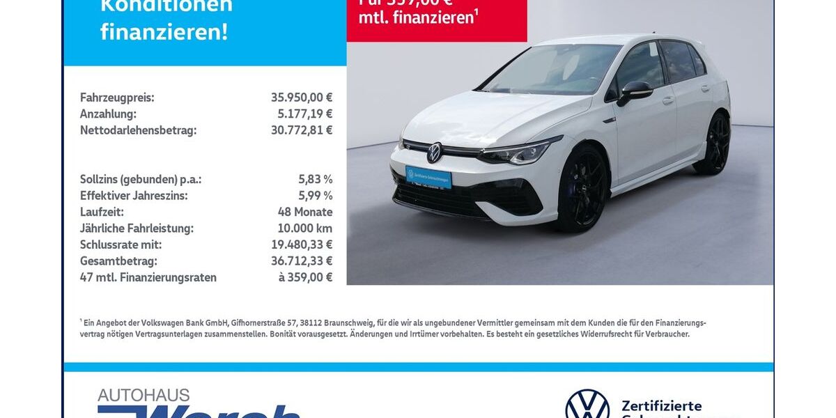 VW Golf 56.592 km 34.949 &euro; Südharz 06536