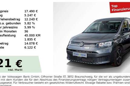 VW Caddy 78.000 km 17.490 &euro; Köthen 06366