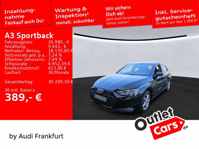 Audi A3 42.640 km 26.980 &euro; Frankfurt am Main 60314