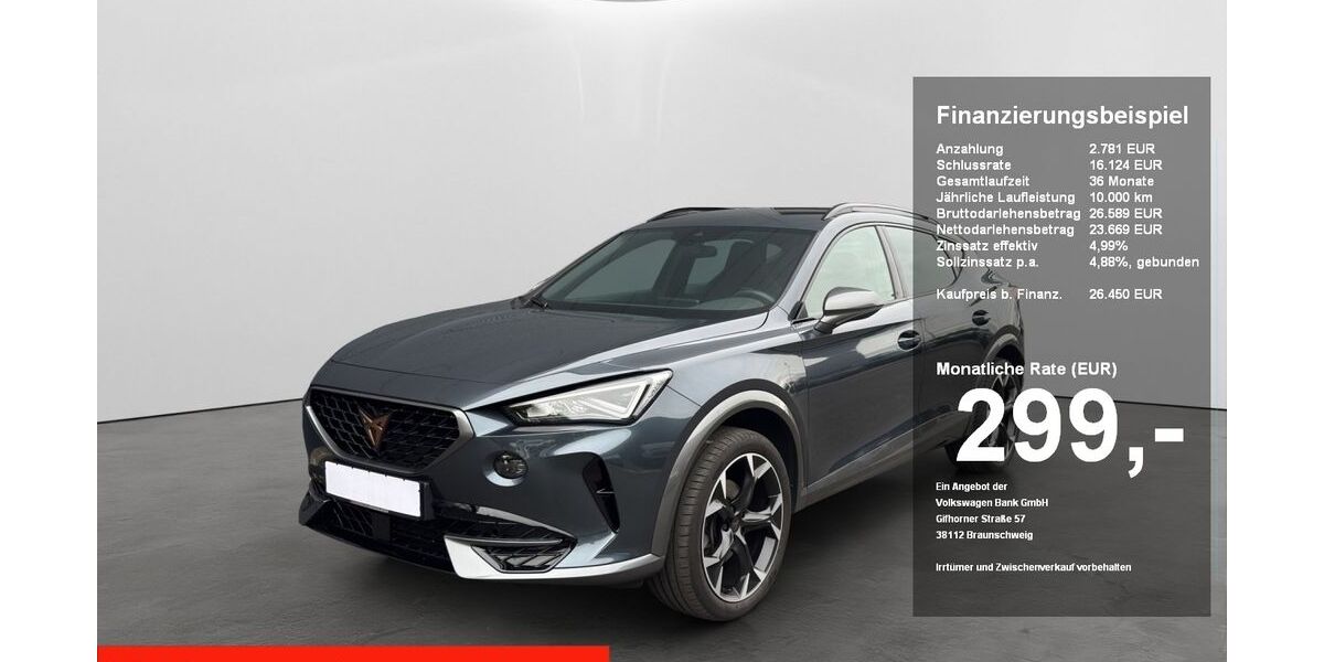 Cupra Formentor 41.419 km 26.450 &euro; Regensburg 93055