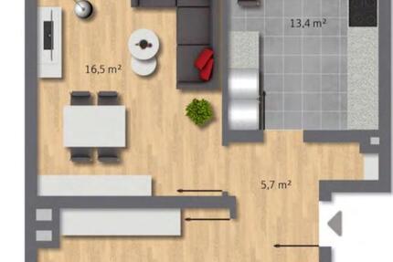 Wohnung Winterspelt - 3 Zimmer, 60 m&sup2;, 660&euro; | Angebot:25281893