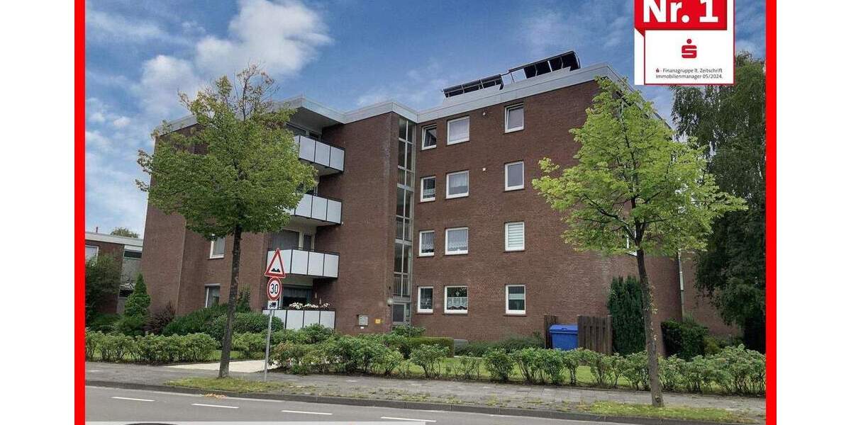 Etagenwohnung Emden Früchteburg - 3 Zimmer, 81 m&sup2;, 148.000&euro; | Angebot:25165351