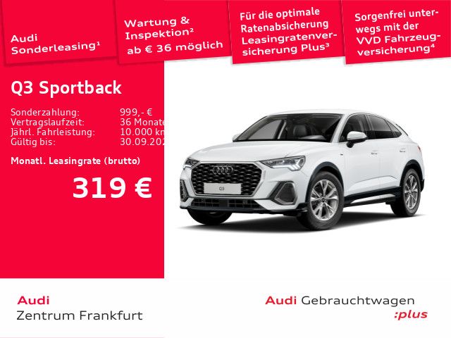 Audi Q3 4.524 km 37.660 &euro; Frankfurt am Main 60314