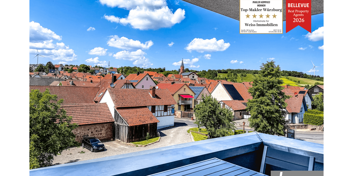 Etagenwohnung Urspringen - 2 Zimmer, 77 m&sup2;, 225.000&euro; | Angebot:26765563