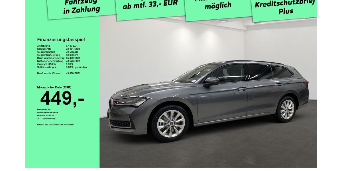 Skoda Superb 14.000 km 48.690 &euro; Kempten 87439