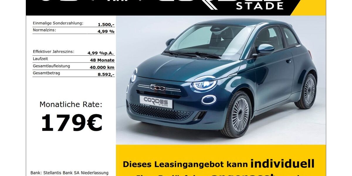 Fiat 500 5.999 km 21.900 &euro; Stade 21680