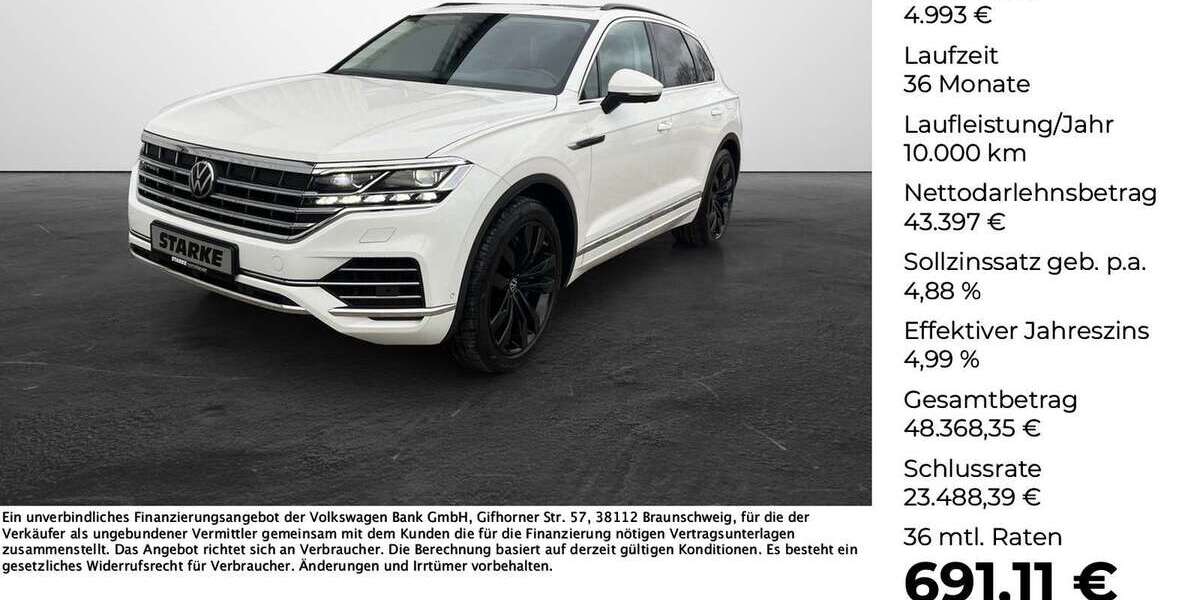 VW Touareg 89.826 km 48.390 &euro; Georgsmarienhütte 49124