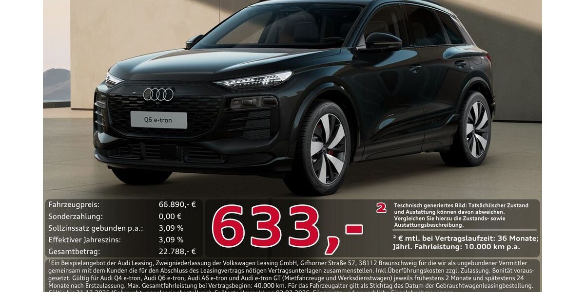Audi Q6 e-tron 13.563 km 66.890 &euro; Ingolstadt 85057
