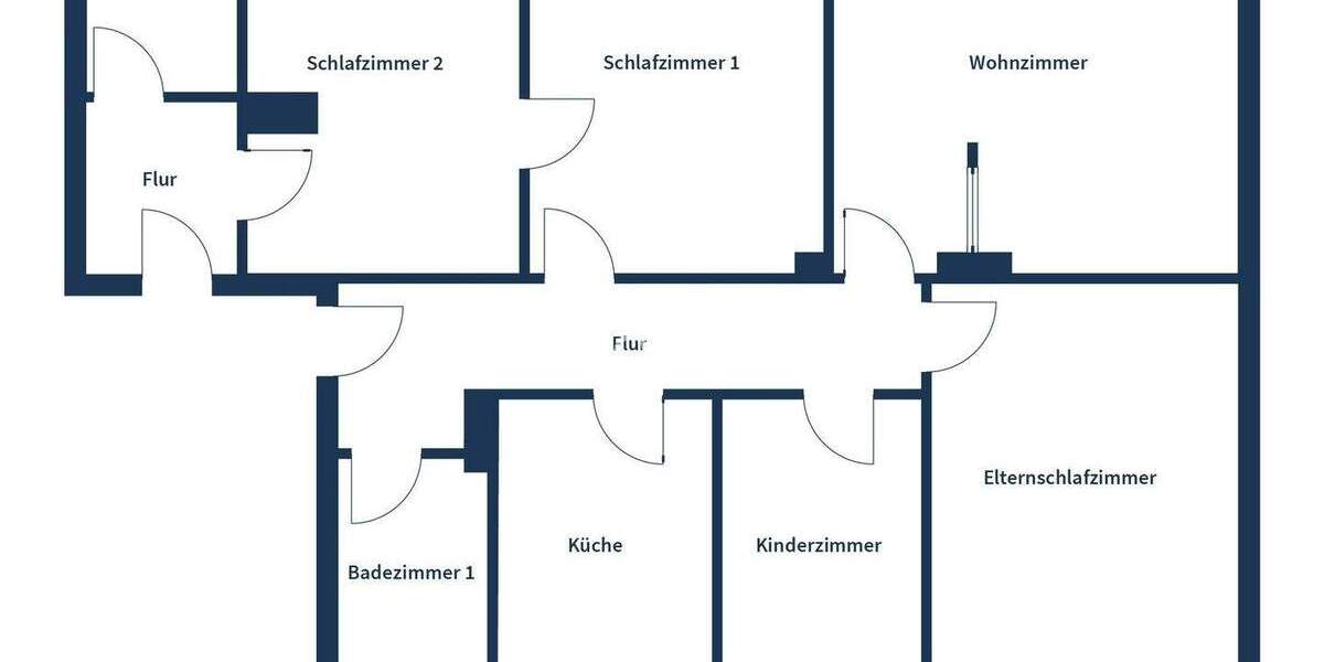 Etagenwohnung Schöningen - 5 Zimmer, 120 m&sup2;, 55.000&euro; | Angebot:25732643