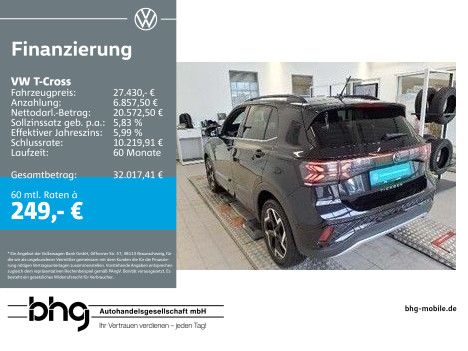 VW T-Cross 6.852 km 27.430 &euro; Rottweil 78628