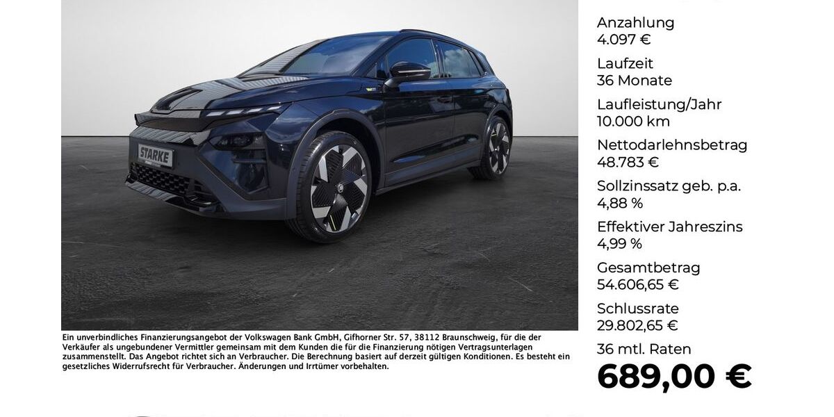 Skoda Elroq 3.000 km 52.880 &euro; Osnabrück 49084