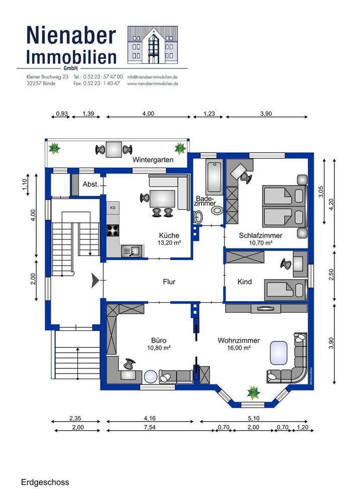 Zum Verkauf bieten wir an: ein großes Wohnhaus (Altbau) mit 3 Wohnungen und 2 Garagen in stadtnaher Wohnlage