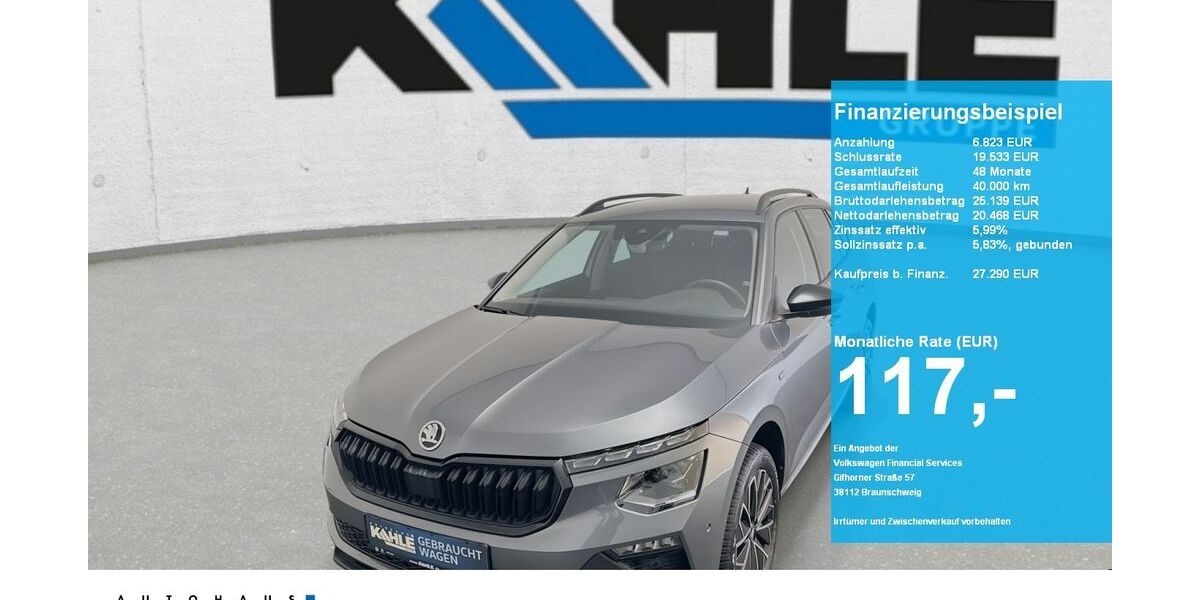 Skoda Kamiq 25.471 km 27.290 &euro; Nienburg 31582