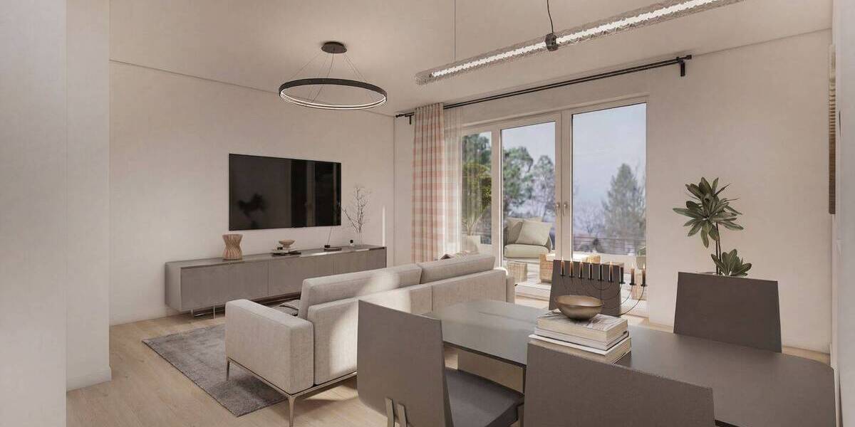 Etagenwohnung Bad Honnef Aegidienberg - 2 Zimmer, 77 m&sup2;, 436.700&euro; | Angebot:26674997