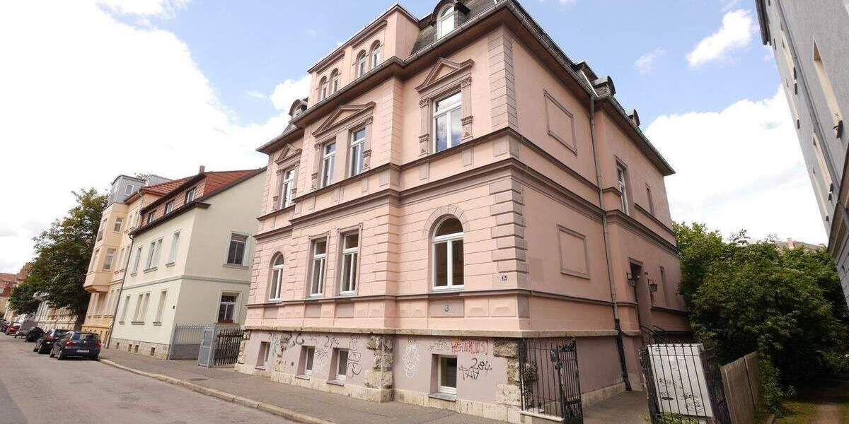 Etagenwohnung Weimar Westvorstadt - 2 Zimmer, 41 m&sup2;, 375&euro; | Angebot:26388685