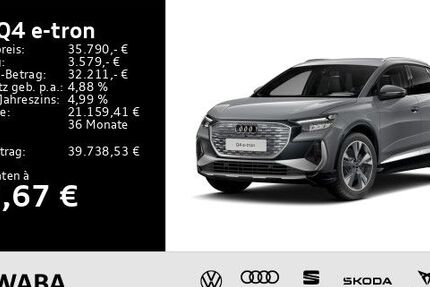 Audi Q4 e-tron 20.900 km 35.290 &euro; Gersthofen 86368