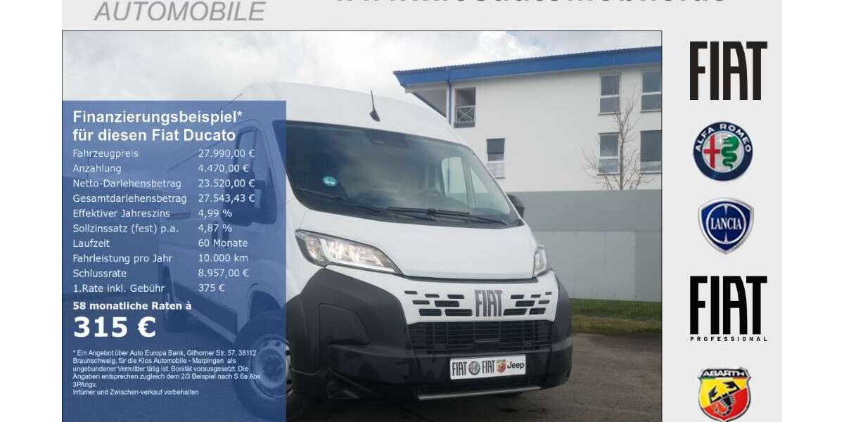 Fiat Maxi 26.396 km 27.990 &euro; Marpingen 66646