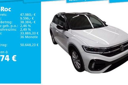 VW T-Roc 7.647 km 47.980 &euro; Hanau 63452